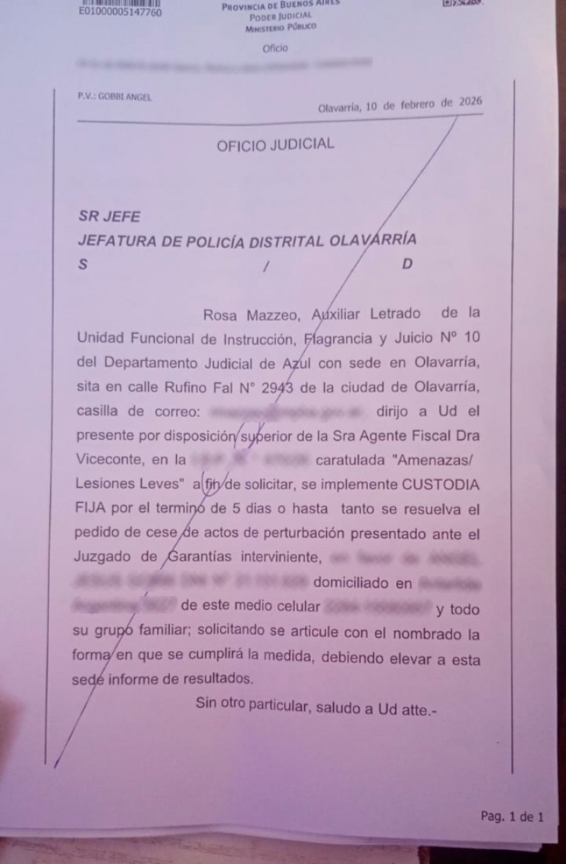 Un hombre denunci� amenazas  por parte de su inquilina